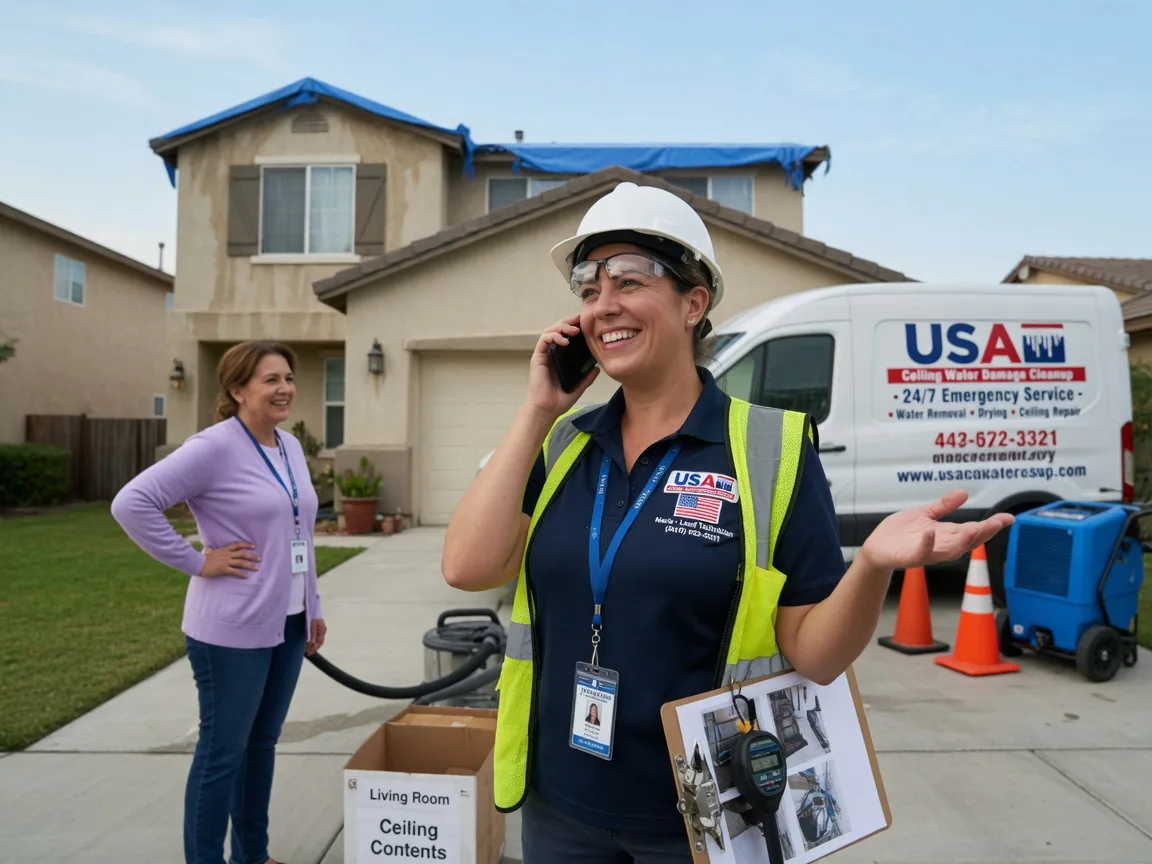 Ceiling Water Damage Restoration Burkett, TX FAQs